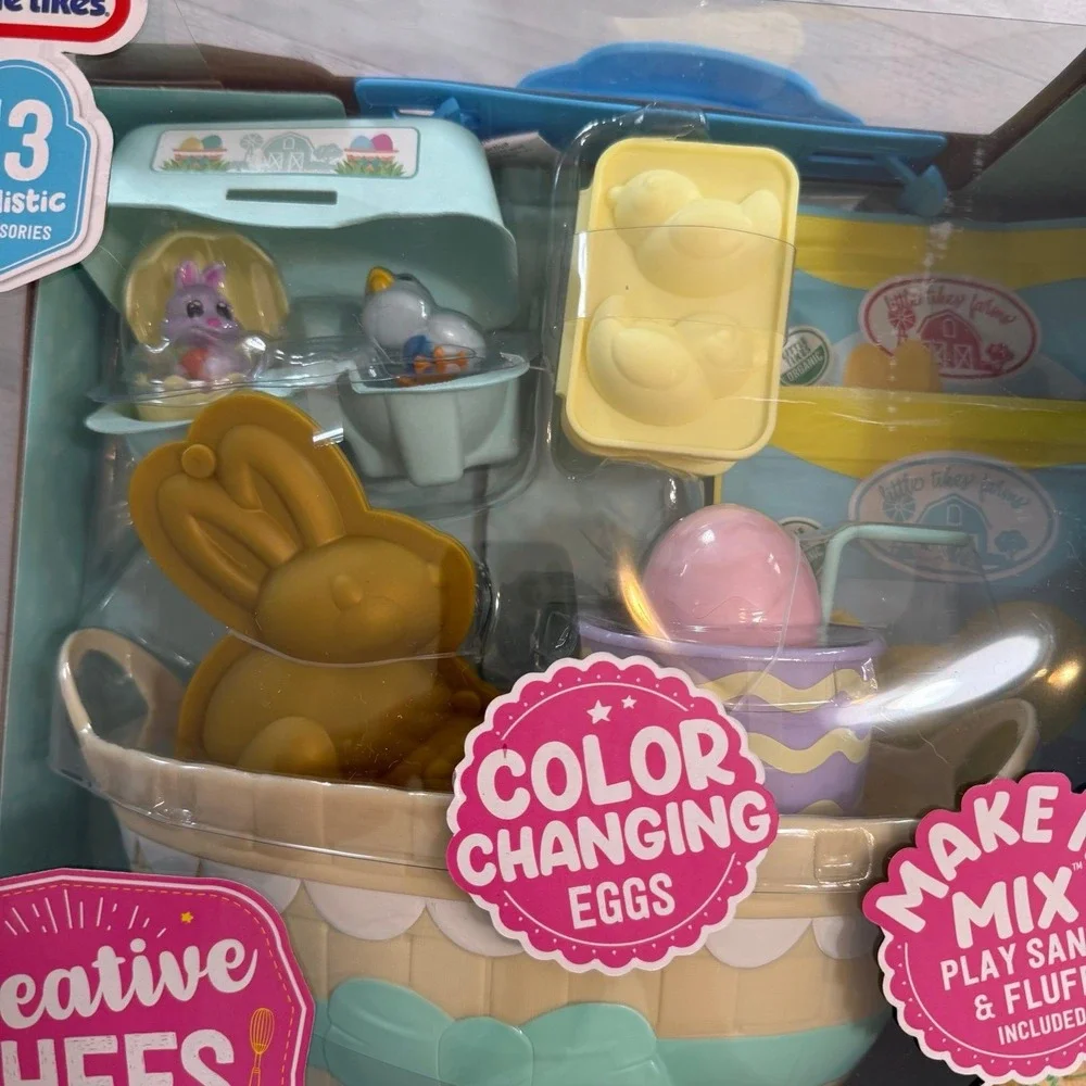 Little Tikes Creative Chefs Easter Basket Kit kids‎ toy food playset NEW
